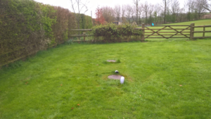 Failed septic tank